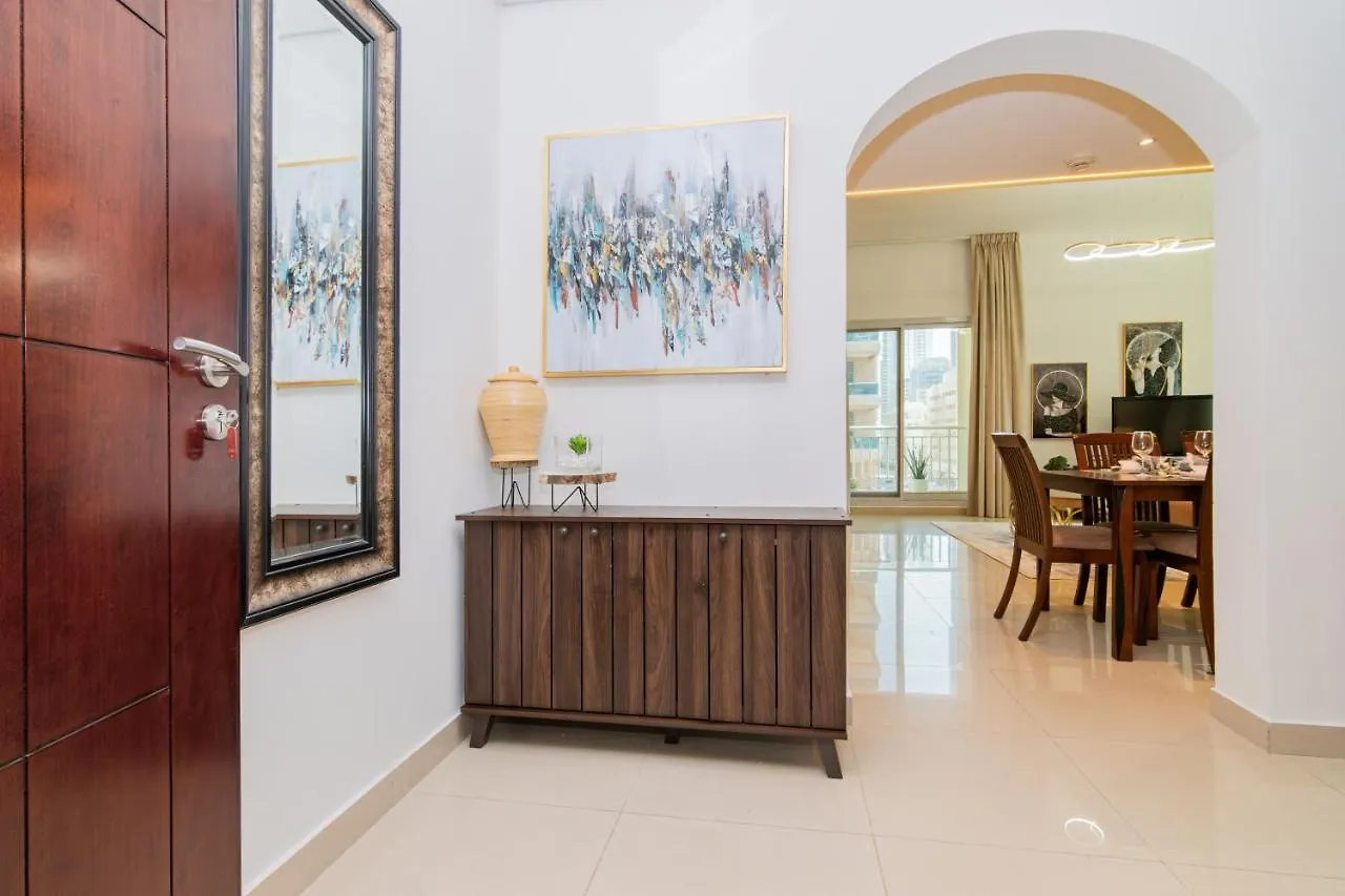 Apart-hotel Dubai Marina,Jbr -Luxurious 2 Bedroom King Suite